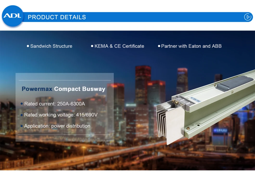 Adl Powermax Low Voltage Compact Aluminum Bus Duct