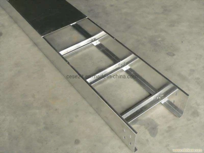 Bandeja de cabos tipo escada elétrica personalizada de aço galvanizado de alta qualidade ZQC-ZP-1A-205